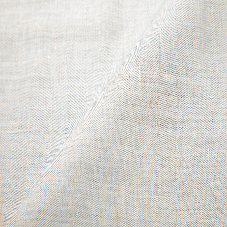 VBC Elegant Silver Grey Linen-Wool