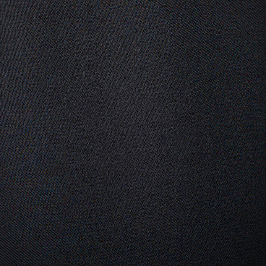 CARLO BARBERA Super 140's Solid Navy Twill