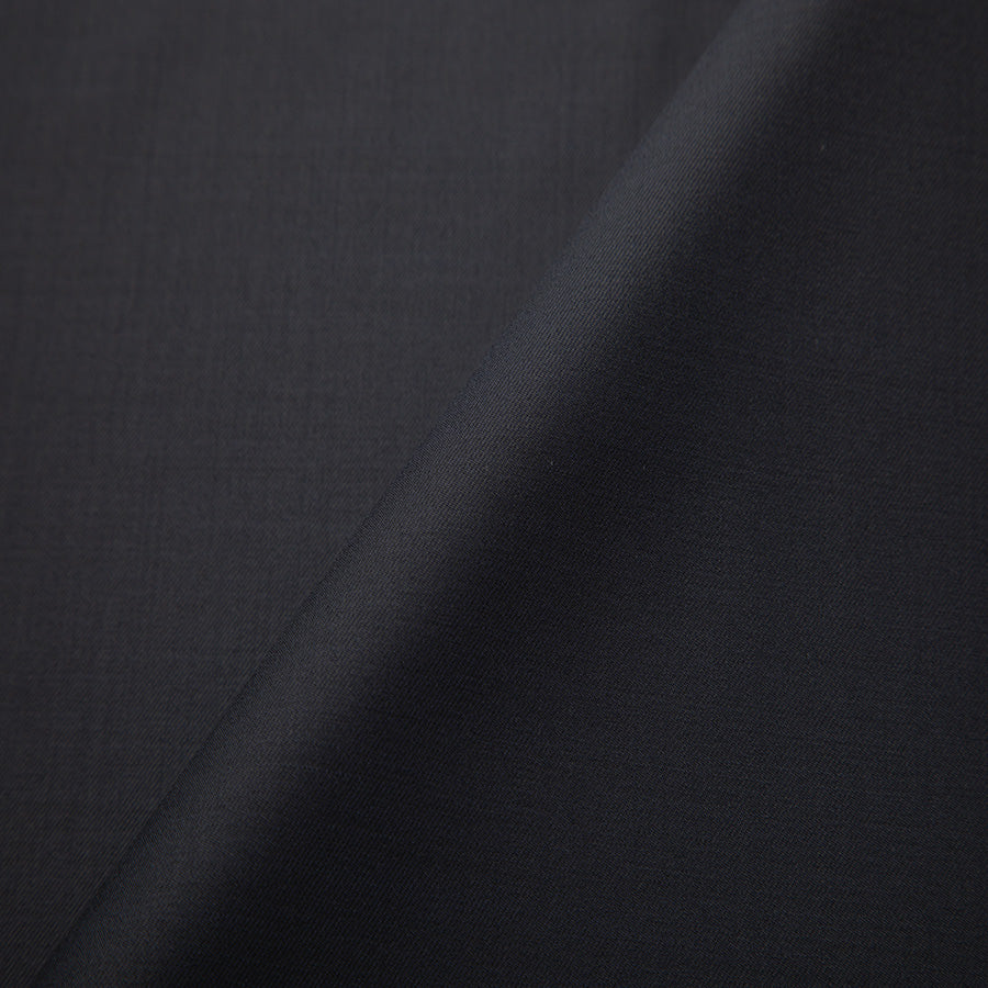 CARLO BARBERA Super 140's Solid Navy Twill