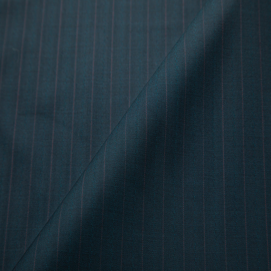 LANVIN COLLECTION Dark Green Stripe