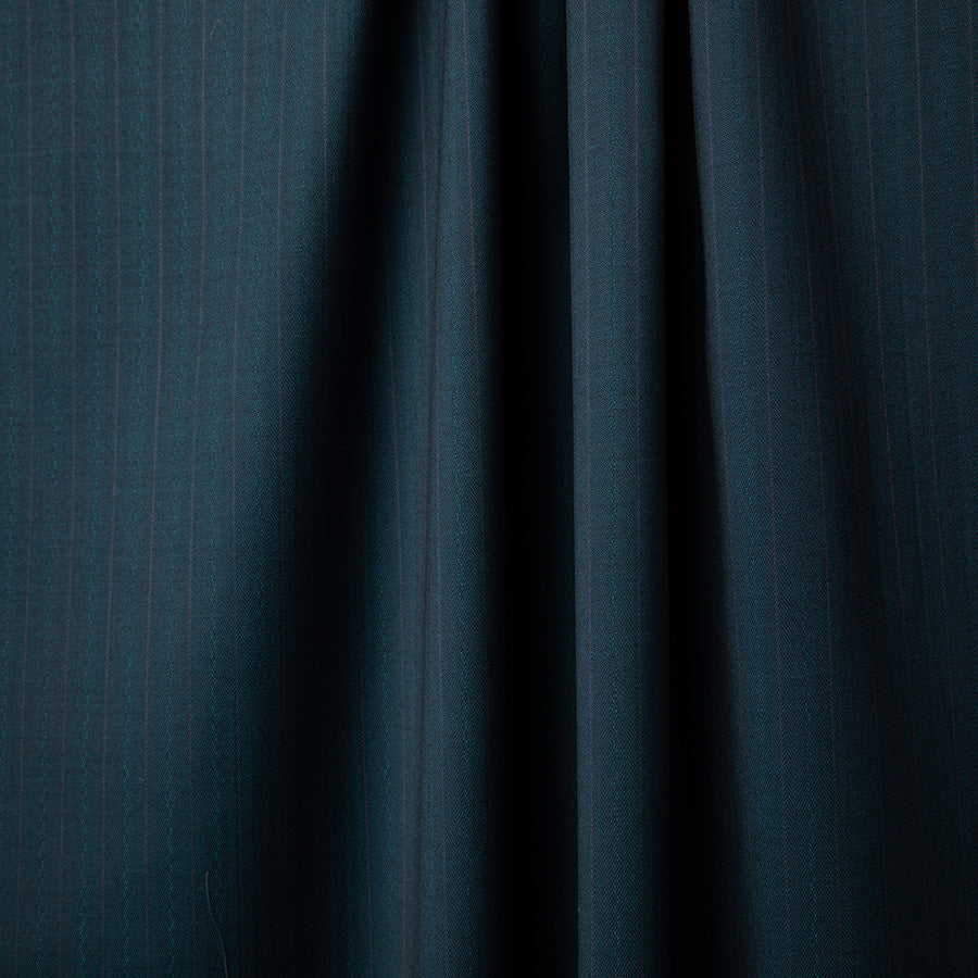 LANVIN COLLECTION Dark Green Stripe
