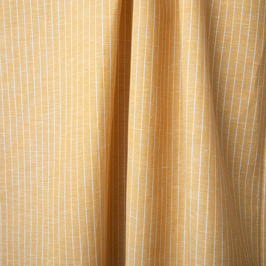 VBC Citrus Yellow & White Wool-Linen