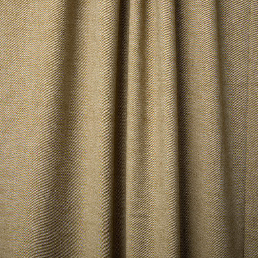 JAPAN MADE Olive-Khaki Brushed Cotton