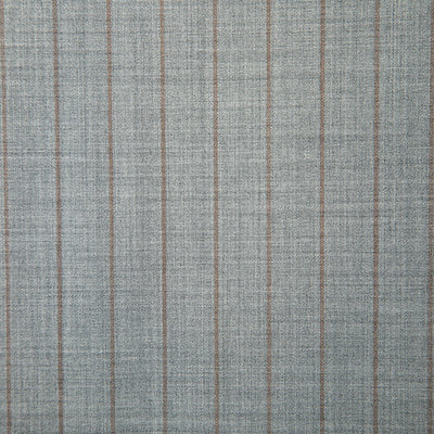 VBC Grey & Earth-Brown Stripe Wool