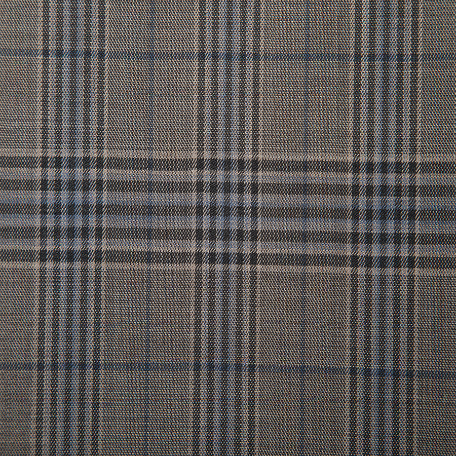 Stock & Sabiella Glen Check with Blue Overpane