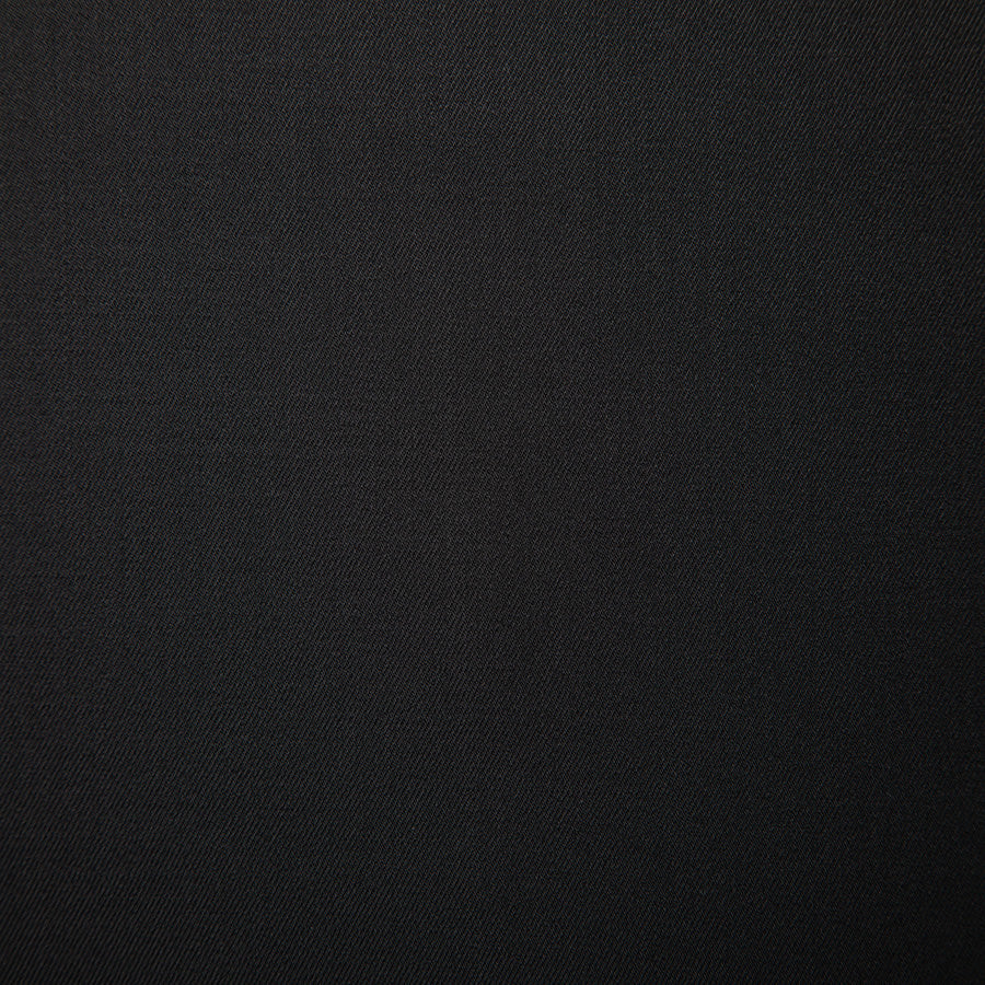CARLO BARBERA Super 140's Midnight Black Twill
